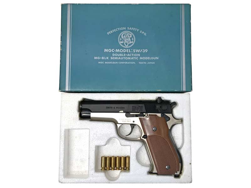MGC] S&W M39 ABS フレームシルバー 発火モデルガン HW用デトネーター