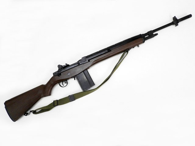 東京マルイ U.S. ライフル M14 ウッドタイプ バイポット・スコープ付き