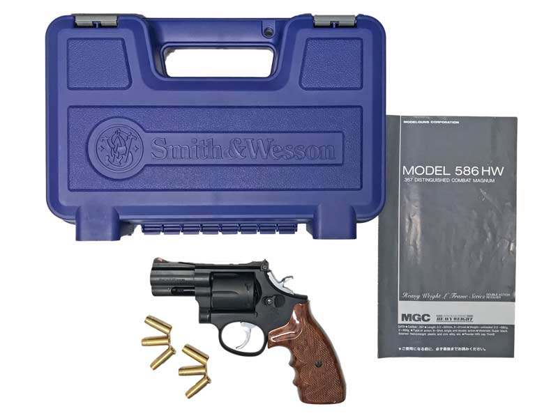 MGC M586 2.5インチ MGC] S&W M586 コンバット・マグナム 2.5インチ HW