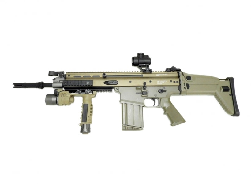 東京マルイ製 次世代電動ガン SCAR-H FDE 電動ブローバック スカーH