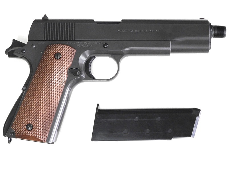 楽天市場】ガスガン WA コルト スネークマッチ 1911 ブラック Ver