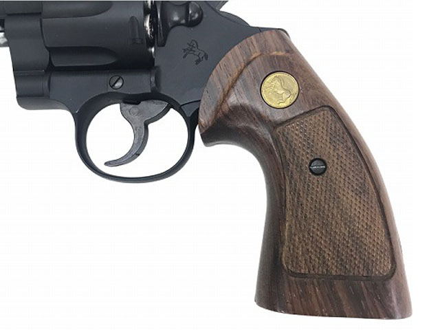 激レアコクサイ コルトパイソン.357マグナム 木グリ！ コルトパイソン