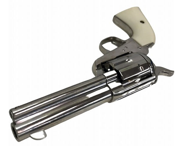 Amazon | タナカ コルト SAA 2nd Generation 4-3/4インチ ニッケル