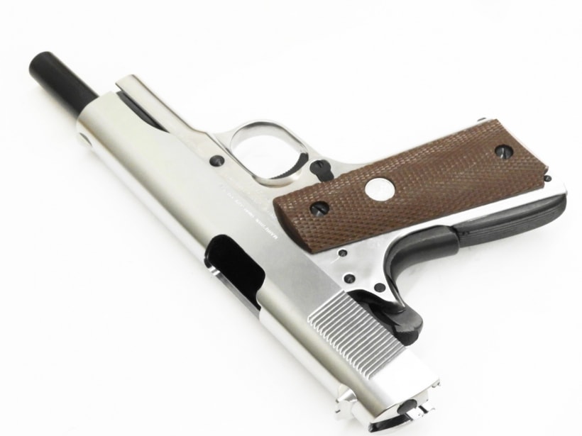 マルシン] コルトガバメント M1911A1 シルバーABS (未発火)の販売