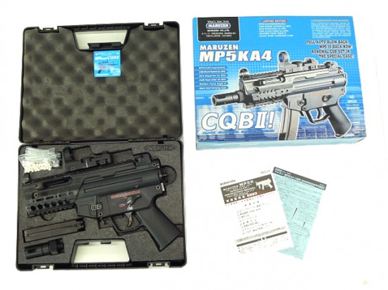 最終価格 マルゼン GBB MP5KA4 CQBカスタム ゼロハリケース付き