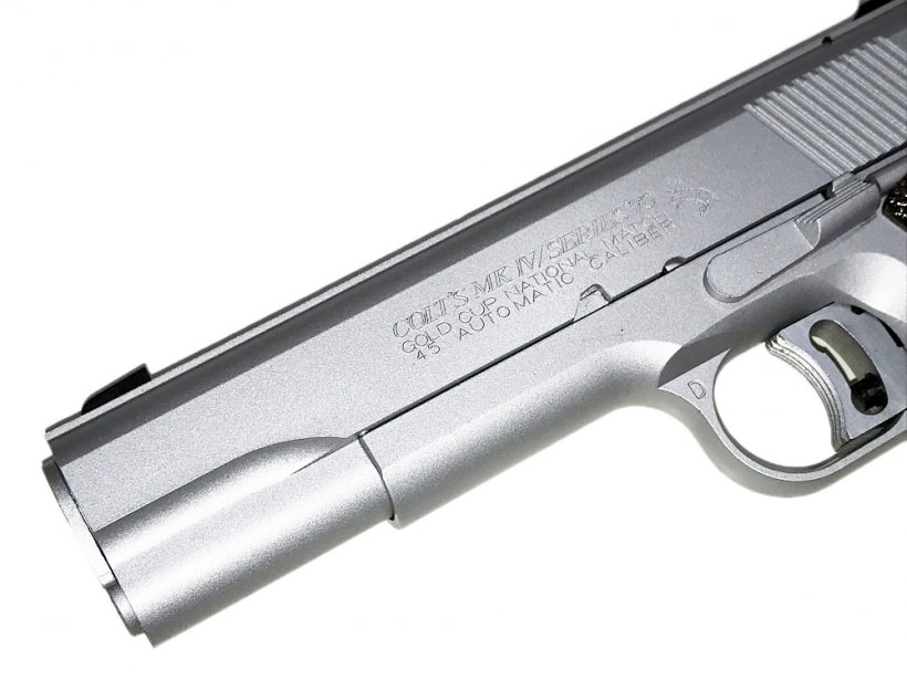 MGC製 コルトガバメント M1911 ゴールドカップシルバー MGC製 コルト