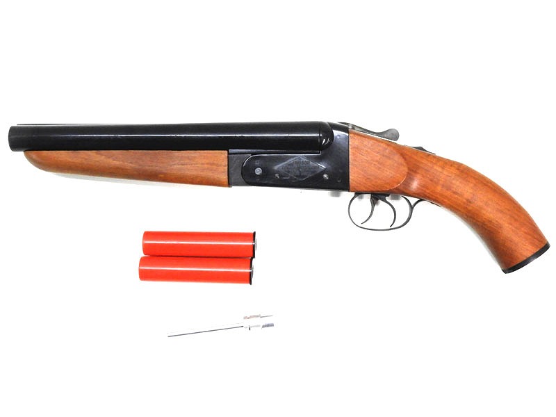 ハドソン製MAD MAXダブルバレルガスショットガン 、オマケ付き