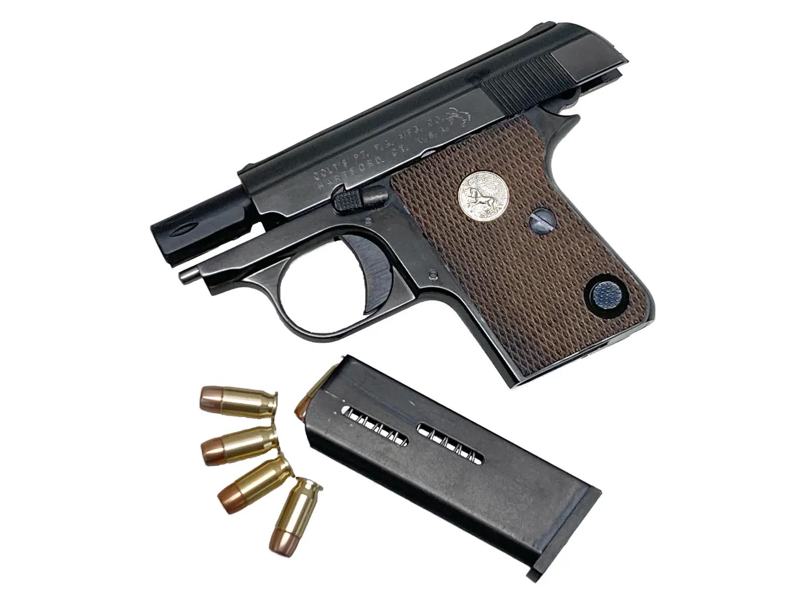 マルシン] コルト 25オート 発火モデルガン 完成品 Wディープブラック