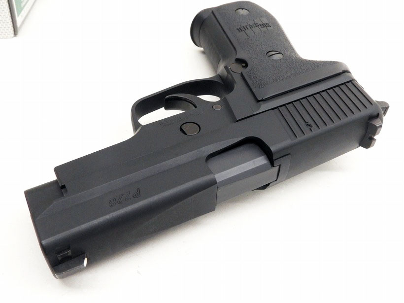 タナカ p228HW POLIZEI（スイスポリスver.）予備mg付 ガスブロ タナカ