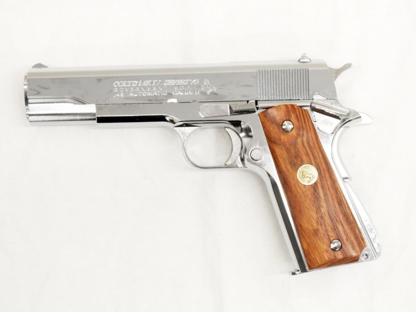 東京マルイ] コルトガバメント MarkIV シリーズ'70 ニッケル