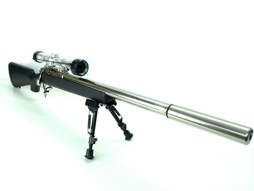 東京マルイ VSR-10 プロハンターG 黒色木製ストックカスタム 東京