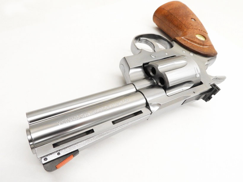 タナカ] コルトパイソン 357マグナム 4インチ Rモデル ステンレス