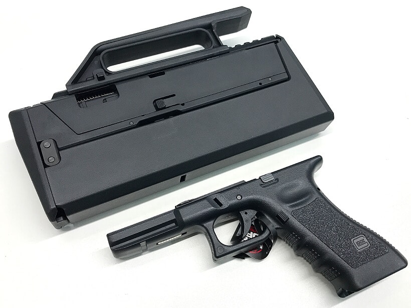 東京マルイ カスタム品 グロックG18C Glock 強化ピニオン マガジン箱付