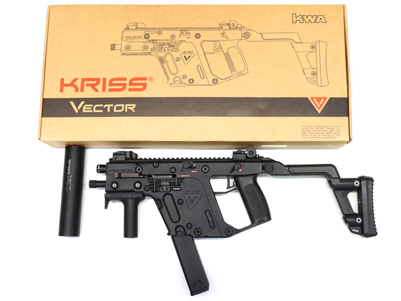 KRISS VECTOR ガスガン ブラック KRISS VECTORが待望のガスブロー