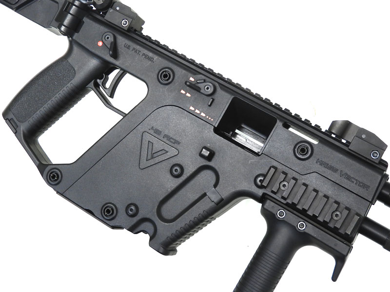 KWA] クリスベクター KRISS VECTOR ブラック ガスブローバックSMG