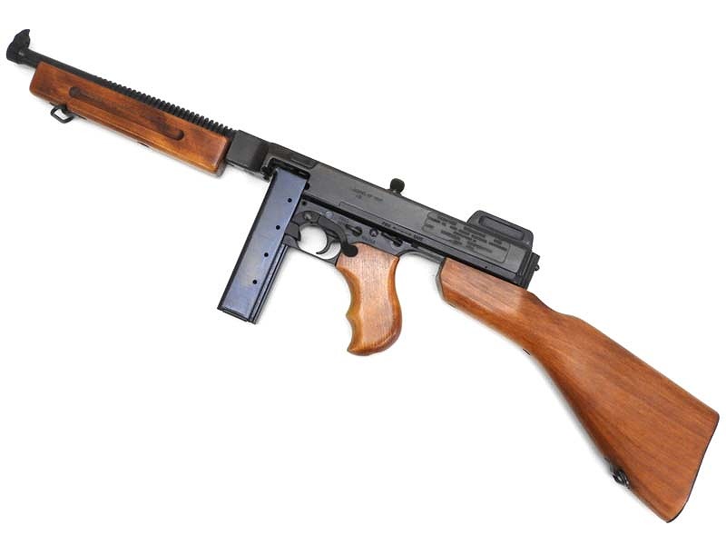 MGC] トンプソン M1921 ミリタリータイプ SMG 金属モデルガン 後期型