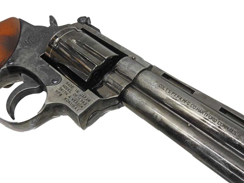 最終値下げ中】未発火 コクサイ M36 モデルガン メタルフィニッシュ