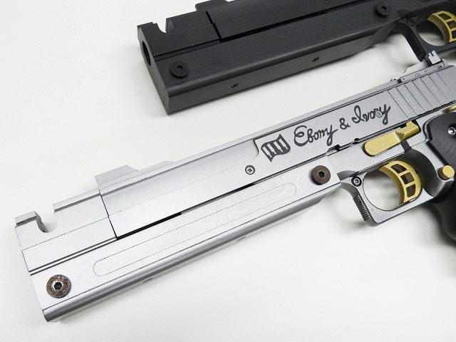 大日本技研 デビルメイクライ エボニー&アイボリー ガレージキット完成