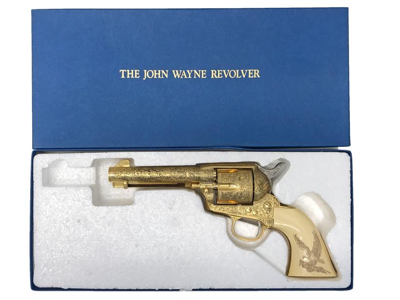 フランクリンミント] コルト ジョンウェイン リボルバー 装飾銃 非発火