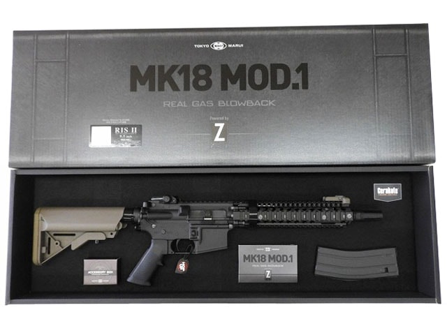 東京マルイ] Mk18 Mod.1 BLOCK2 リアルガスブローバック (新品)の販売