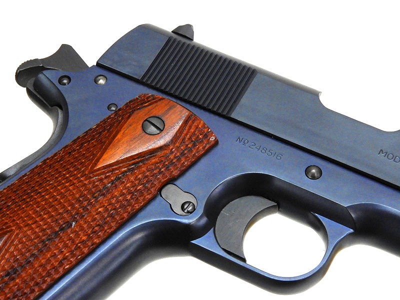 WA] コルト M1911 ワイルドバンチ/ガンブルー マグナブローバック 8丁