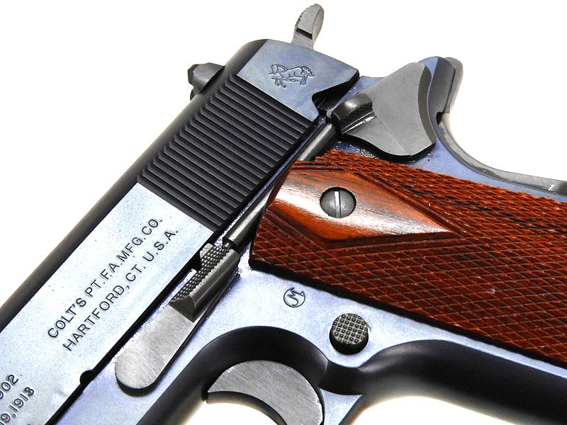 WA] コルト M1911 ワイルドバンチ/ガンブルー マグナブローバック 8丁