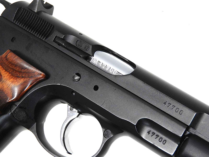 KSC CZ75 2nd 実物パックマイヤー木製グリップ付き ガスガン KSC CZ75