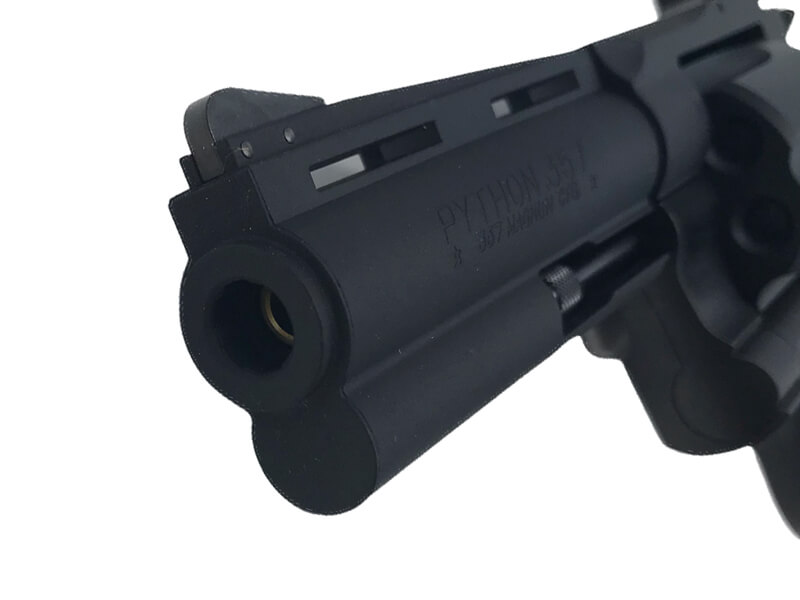 タナカ] コルト パイソン 357マグナム 4インチ Rモデル HW ガス