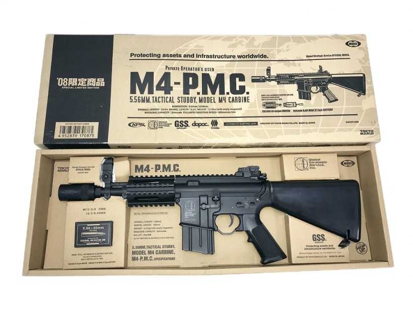 東京マルイ] M4-PMC 電動ガン SBD内蔵 マガジンリリースボタン アンビ