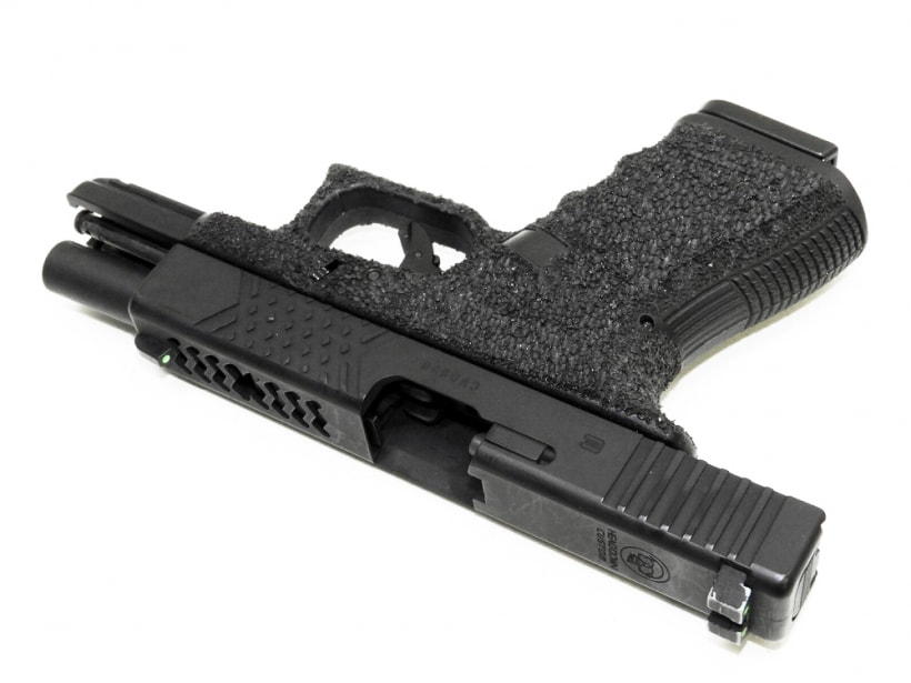 Glock 19 エアガン【カスタム中古】 KJ WORKS] グロック19 HWスライド