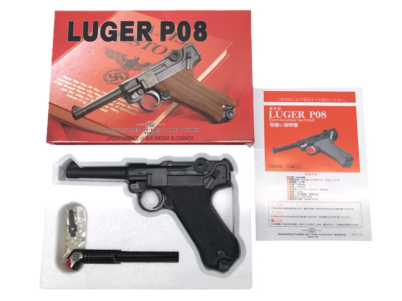 タナカ] ルガーP08 4インチ HW 