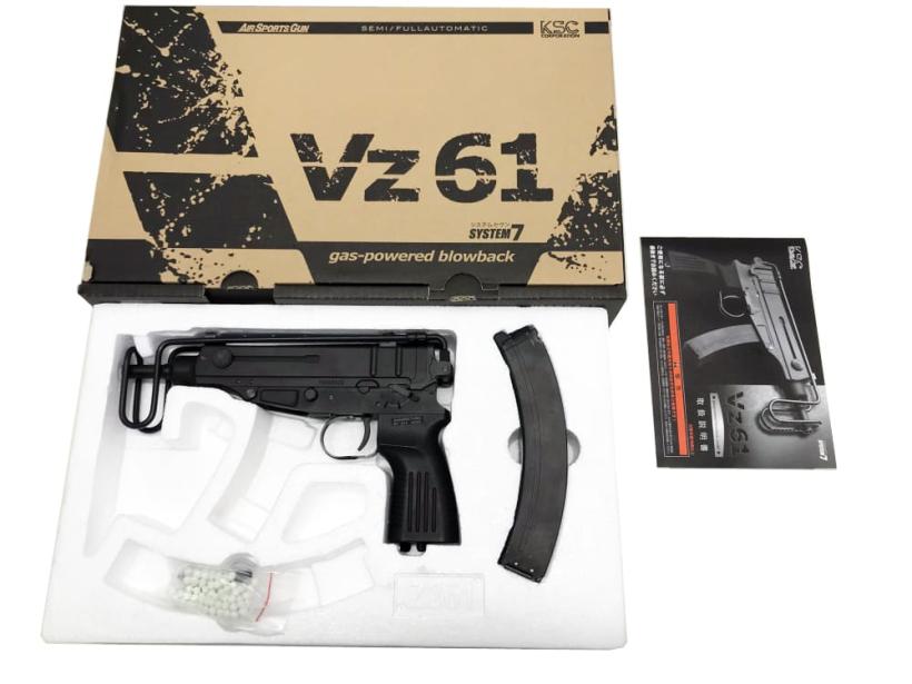 最終価格!!】KSC Vz61 スコーピオン GBB ※予備マガジン2本付き 最終