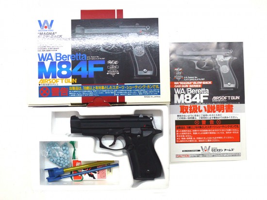 WA] ベレッタ M84F マグナブローバック (中古)の販売ページ｜エアガン.jp