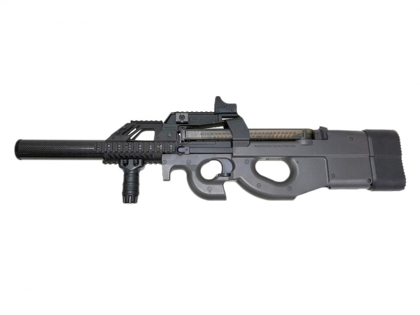 東京マルイ P90 TR カスタム レイルハンドガード アームドマグクリップ