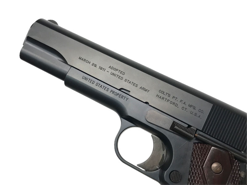 WA] コルト M1911 100周年記念モデル ウッドグリップver. ガスブロー