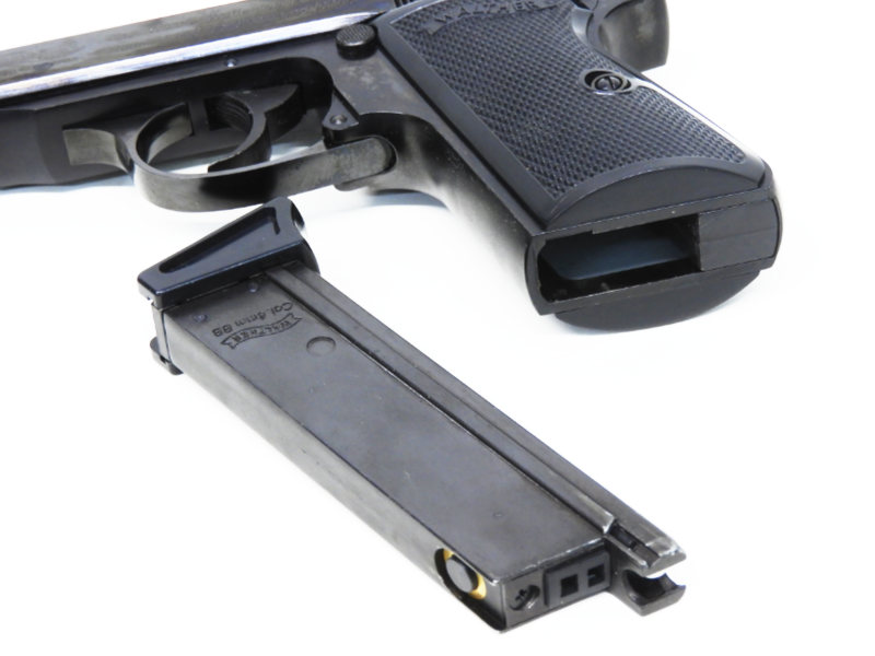 マルゼン] ワルサー PPK/Sセット ブラックメタル ムービープロップ