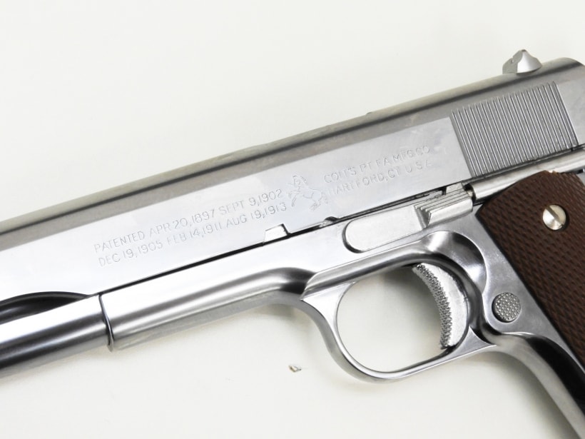 マルシン] コルトガバメント M1911A1 シルバーABS (新品)の販売ページ