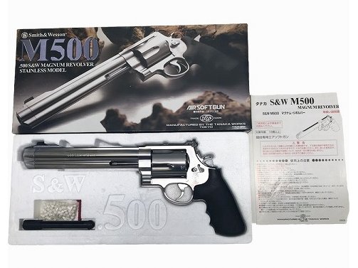 タナカ] S&W M500 8 3/8インチ ステンレスモデル ペガサスガス