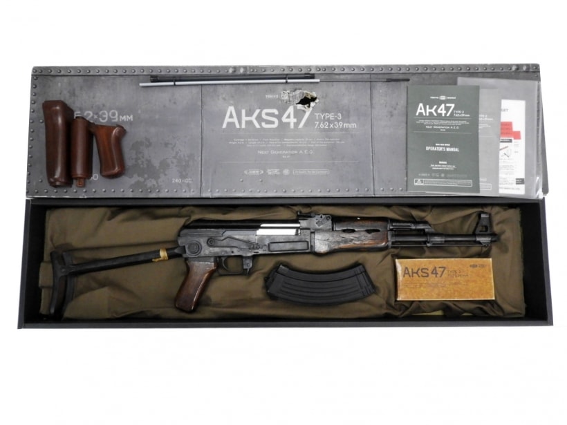 東京マルイ AK47電動ガン リアルウッド 高級カスタム 現品限り AKM 74