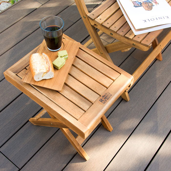 折りたたみ式 アカシアサイドテーブル | 家具・インテリア通販 【公式