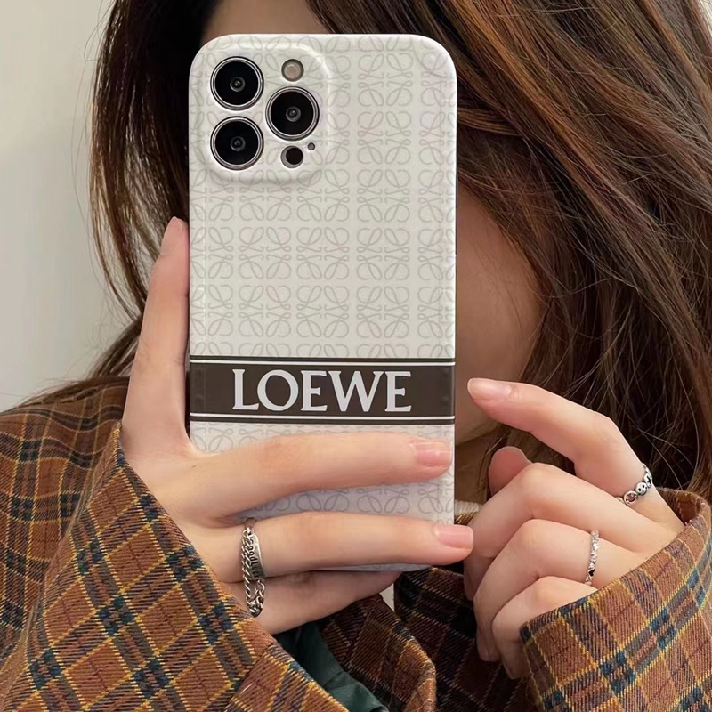 LOEWEブランドiphone14/14plus/14pro/14pro maxケース簡約ロエベ
