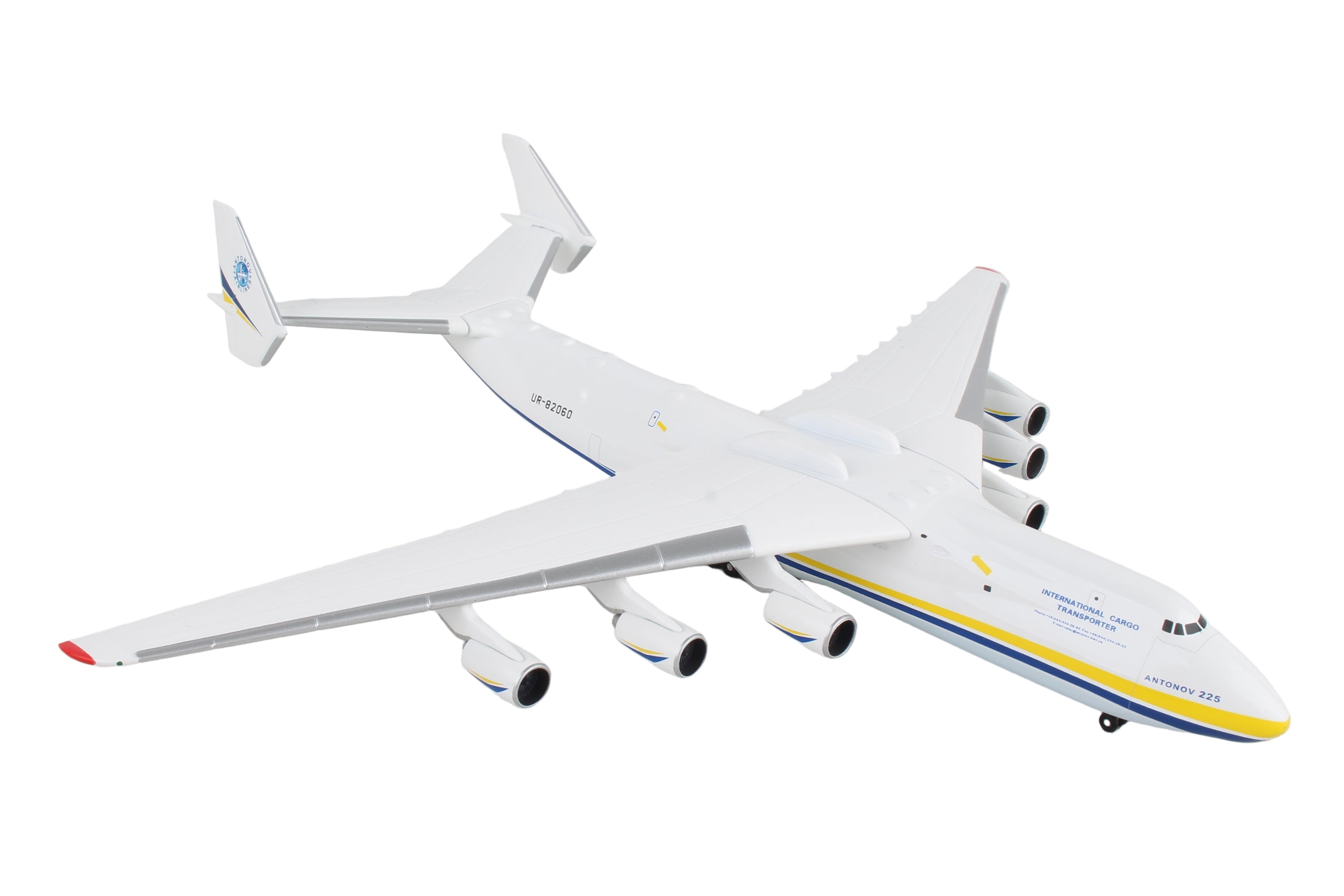 HERPA ANTONOV AN225 1/400 BLUE/YELLOW