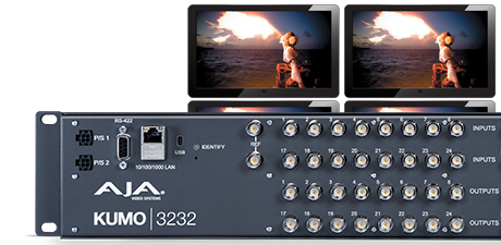 KUMO 3232 - Compact 32x32 3G-SDI Router - Routers - Products - AJA