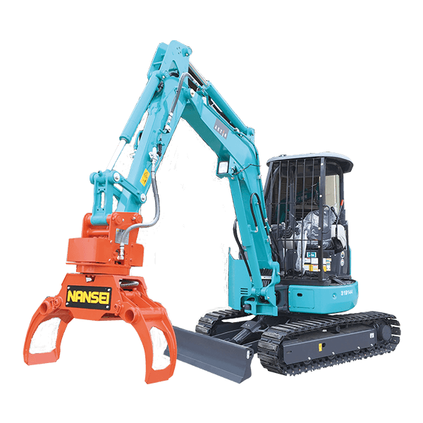 解体用フォーク | アクティオ | 建機レンタル（建設機械・重機）