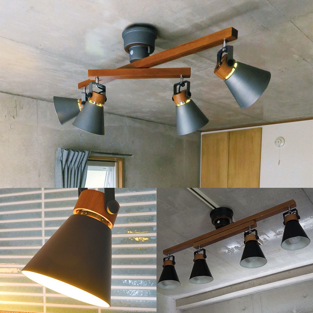 SLIDER スライダー 4灯シーリングライト エルックス LC10798-WH