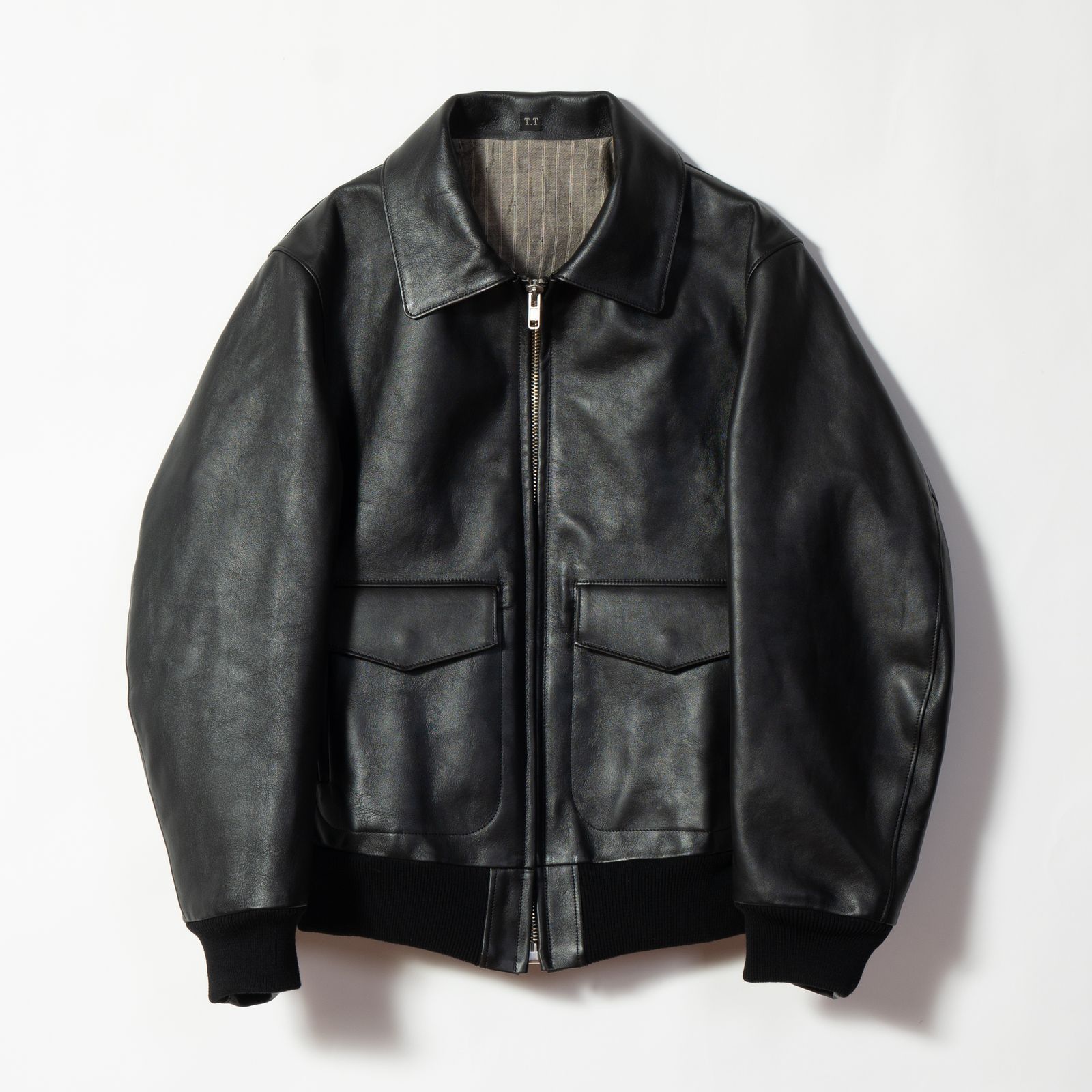 T.T - LOT.806 C.1950'S Single Leather Jacket - TAIGA TAKAHASHI