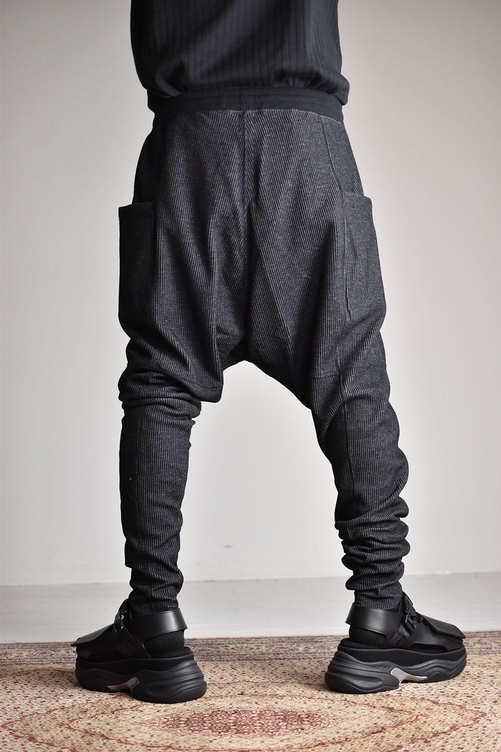 the viridi-anne レイヤードウールジョガーパンツ 【公式通販】