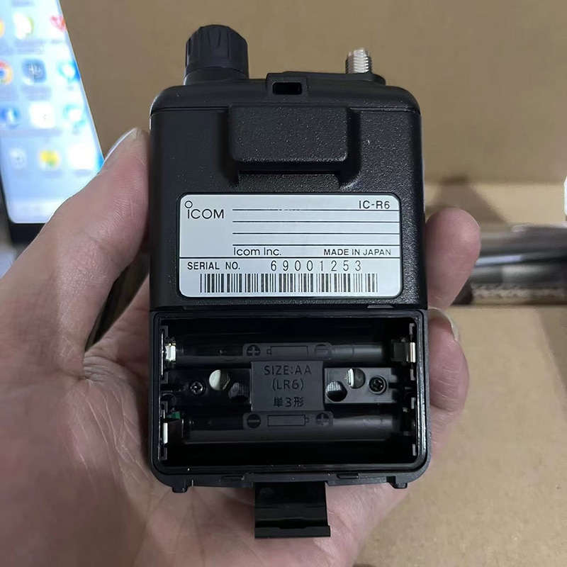 IC-R6 受信機 AM/FM/WFM