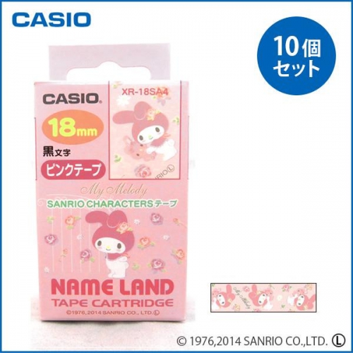 送料無料】 CASIO カシオ ネームランド サンリオキャラクターテープ