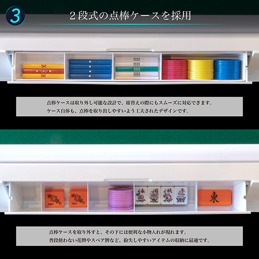 アルバン 全自動麻雀卓「スリム / Slim」・「アモス / AMOS」シリーズ